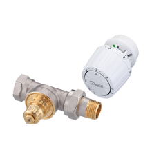 Комплект Danfoss из прямого клапана RTR-G DN 15 и термостата RTR 7090. 013G2184