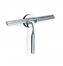 Decor Walther Qquick Щетка для чистки стекла 165х250х30 мм., с настенным держателем и запасной резинкой, цвет хром. 0835600
