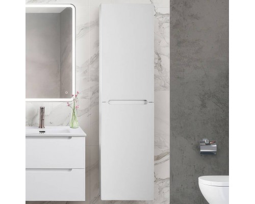 Шкаф-пенал BelBagno Etna 40 R bianco lucido