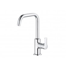 Kludi 37 023 0565 PureEasy Смеситель для раковины 205 мм, со сливным гарнитуром,5 л/мин 370230565