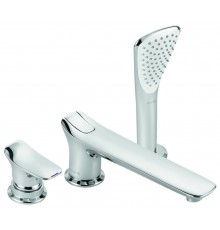 Kludi 53 447 0575 Ambienta Смеситель на борт ванны, на 3 отв., Комплект 534470575