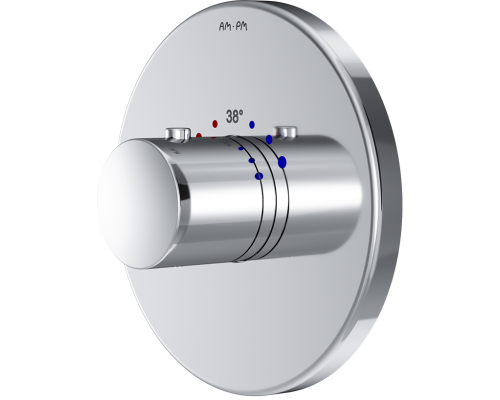 Термостатический смеситель встраиваемый AM.PM Like F8075500, С ВНУТРЕННЕЙ ЧАСТЬЮ, хром