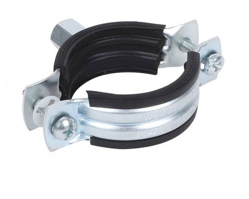Хомут оцинкованный, Walraven, 2S, M8, 15-19 мм, с epdm Хомут оцинкованный, Walraven, 2S, M8, 15-19 мм, с epdm