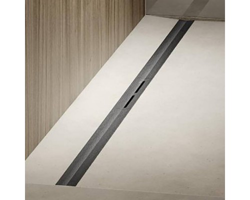 TECEdrainprofile Профиль для душа 100см, цвет: PVD Brushed stainless steel, black/сатин, черный. 671021