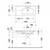 Duravit DuraStyle Раковина 100х48 см, 1 отв., цвет: белый. 2326100000