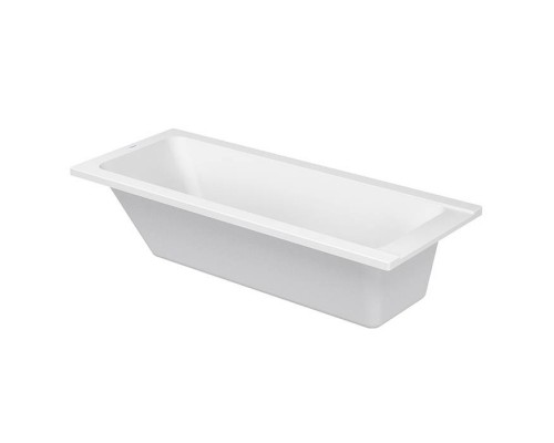 Duravit D-Code  Ванна акриловая прямоугольная 170х70x40см, встраиваемая, с 1 наклоном для спины, выпуск центральный , цвет: белый. 700097000000000,  790227000001000,  790127000000000