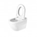 Duravit Starck 3 Унитаз подвесной безободковый, 540х360 мм, с креплением Durafix, с WG, цвет: белый. 25270900001