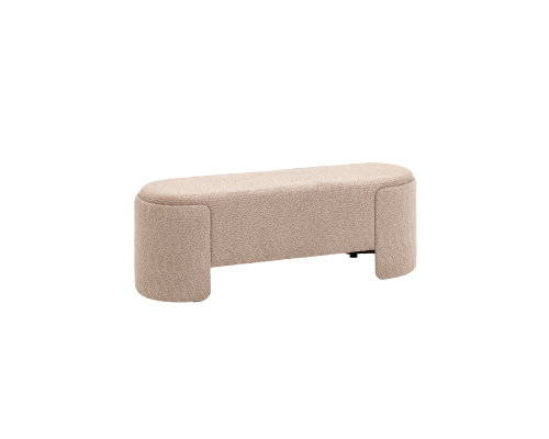 Банкетка Stool Group Taks 115х36 букле капучино