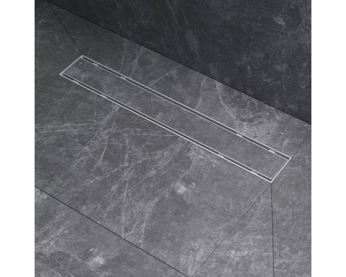 W02SC-U11-050-04SB Трап для душа линейный, универсальный затвор Tile, 50 см W02SC-U11-050-04SB Трап для душа линейный, универсальный затвор Tile, 50 см
