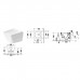 Duravit Viu Унитаз подвесной безободковый 37х48см, цвет: белый. 25730900001