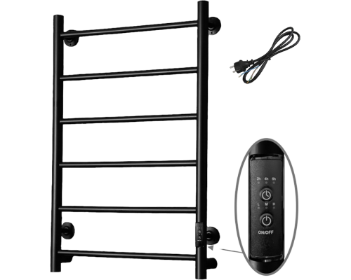 Полотенцесушитель электрический Тругор Аспект ПЭК СП1 80x40, черный