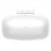 Duravit Aurena Ванна пристенная 160x103.5см., материал DuroCast Plus, сливной гарнитур, цвет: белый матовый. 792218000001000,  700551000000000