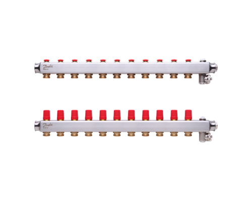 Комплект коллекторов Danfoss SSM-11 для 11 контуров. 088U0811