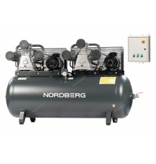 Компрессор поршневой с ременной передачей 380В, ресив. 500л, 1900л/мин NORDBERG NCP500/1900
