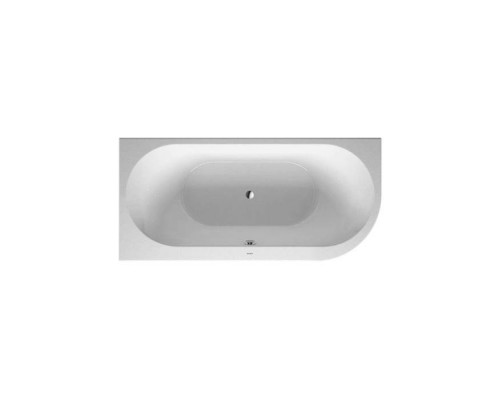 Duravit Darling New  Ванна 190х90x60см, акриловая, угол слева, с панелью и ножками,с 2 наклонами для спины, цвет: белый. 700246000000000