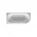 Duravit Darling New  Ванна 190х90x60см, акриловая, угол слева, с панелью и ножками,с 2 наклонами для спины, цвет: белый. 700246000000000