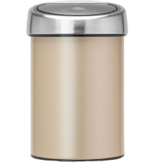 Мусорное ведро Brabantia Touch Bin 304668 3 л, шампань