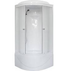 Душевая кабина Royal Bath RB 90BK1-M с высоким поддоном, с сиденьем