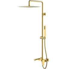 Душевая стойка Boheme Qubic 478-MG matt gold