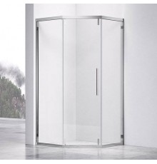 Душевой уголок Vincea Show VSP1-4SH100CL 100x100, профиль хром