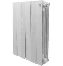 Радиатор биметаллический Royal Thermo Piano Forte 500 bianco traffico 6 секций, белый