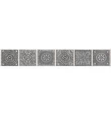 Бордюр Azori Grazia Grey Nefertiti матовый