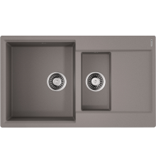 Мойка кухонная Omoikiri Daisen 86-2 leningrad grey