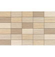 Декор Creto Cypress mix матовый 25x40, бежевый