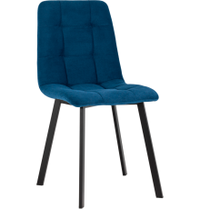Стул Stool Group Oliver Square велюр синий