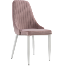 Стул Woodville Kora light purple, ножки white