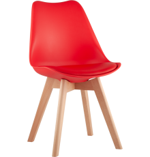 Стул Stool Group Frankfurt экокожа красная