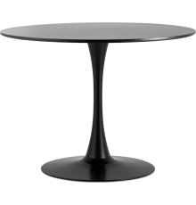 Обеденный стол Stool Group Tulip D100 100x100 см, черный
