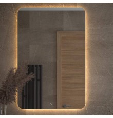 Зеркало Defesto Opti DF 2820S 80х120 с LED-подсветкой, 3000К, сенсорный выключатель