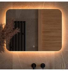 Зеркало Defesto Opti DF 2817SH 80х60 с LED-подсветкой, 3000К, сенсорный выключатель