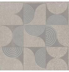 Вставка Kerama Marazzi Авенида AZ\B005\11232R матовая, ректифицированная 14,5х14,5 серая светлая