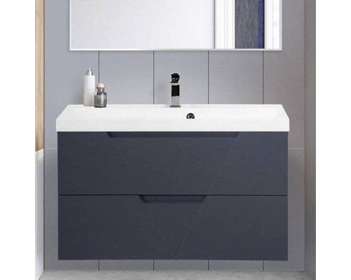 Тумба под раковину BelBagno Vittoria 90 подвесная, grigio opaco