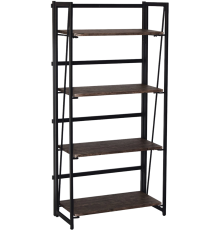 Стеллаж BRABIX LOFT SH 001 складной, морёный дуб
