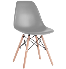 Комплект стульев BRABIX Eames CF-010 серые, 4 шт.