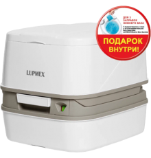 Биотуалет LUPMEX 79112P 12 л, с индикатором, с пробниками гранул