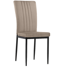 Стул Woodville Rek cappuccino, ножки black