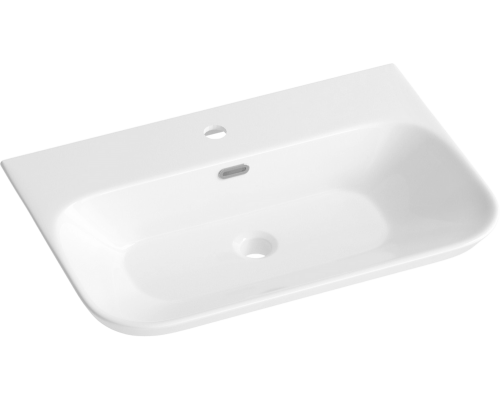 Раковина Wellsee Éclatant 2.0 151401000 65, глянцевая белая