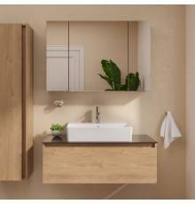 Мебель для ванной комнаты VitrA Nuo 100 подвесная, золотой дуб