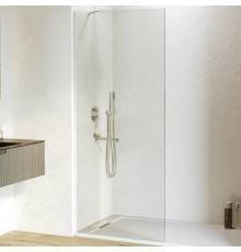 Душевая перегородка RGW Walk In WA-102W 70x195, профиль матовый белый, стекло прозрачное 6 мм