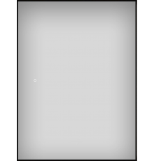Зеркало Wellsee 7 Rays’ Spectrum 80х120 с подсветкой, черное
