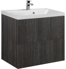 Тумба под раковину Art Max Verona-Push 70 подвесная, kadena dark