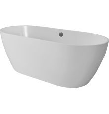 Ванна из искусственного камня GreenStone Olivia Lux 170x80 см, отдельностоящая, овальная