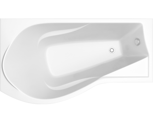 Акриловая ванна Bas Капри L 170x95 см, угловая, асимметричная + ремкомплект Good Door