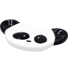 Мыльница Ridder Panda 2168300 черно-белая (Ненадлежащее качество: выставочный образец, нет упаковки)