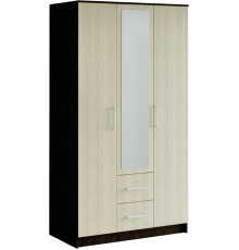 Шкаф БТС Фиеста 120х61х222 см, венге, лоредо