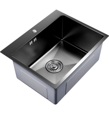 Мойка кухонная Mixline Pro 552935 черный гранит